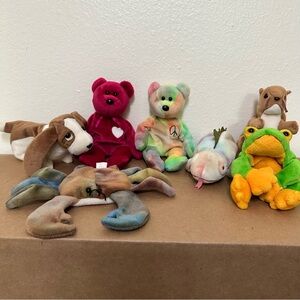 Ty Beanie Babies Lot Pre-owned Retired Vintage Collectible
